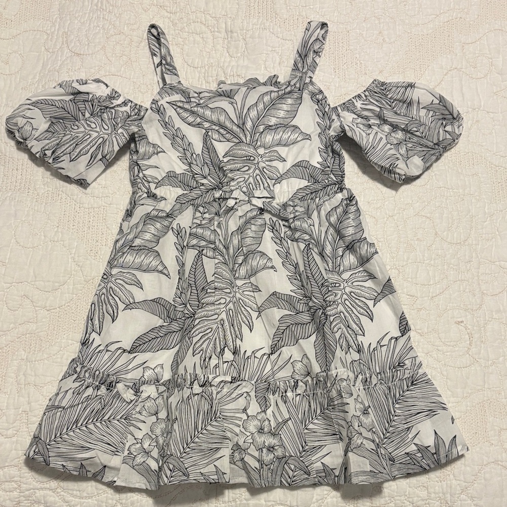 Floral Print Kids Dress